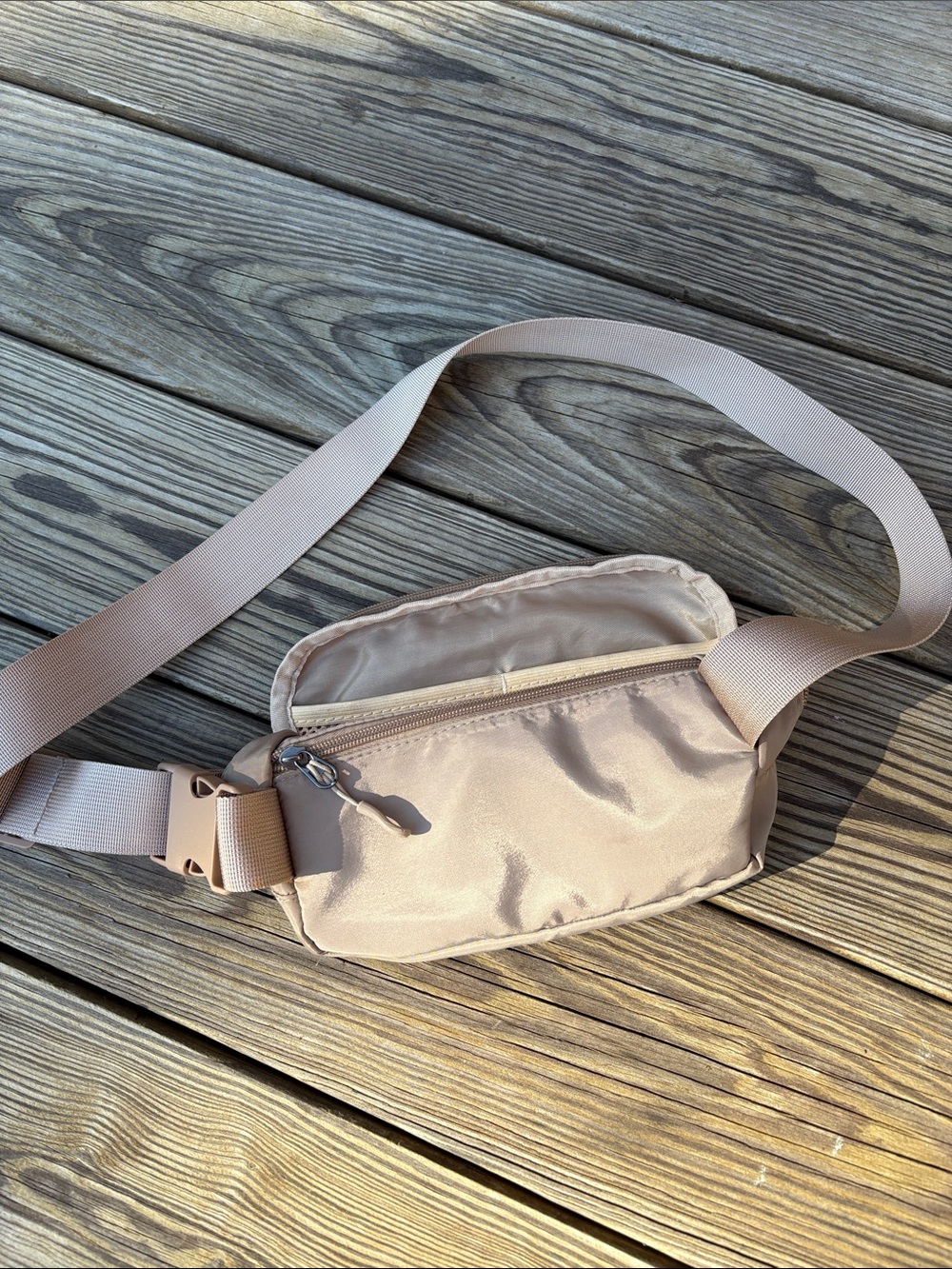New without Tags Beige Belt Bag/Fanny Pack/Crossbody Bag